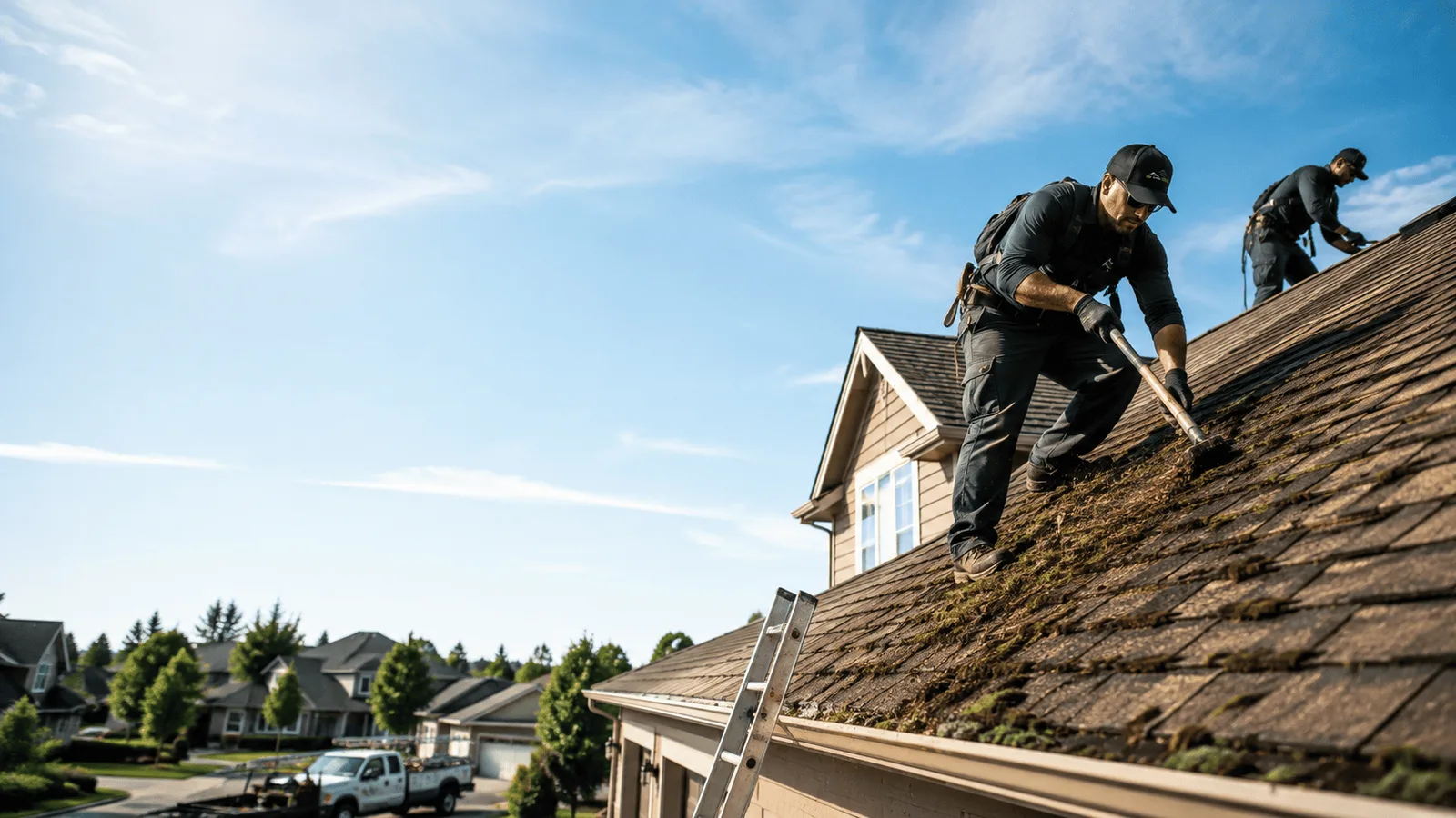 Roof Moss Removal in Phillipsburg, NJ near me